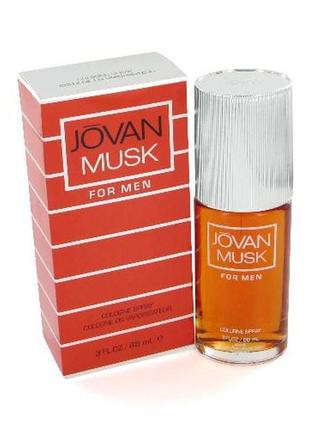 Jovan musk for men одеколон-спрей 88мл
