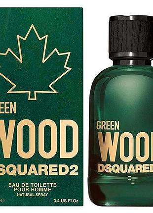Dsquared2 green wood pour homme туалетна вода (тестер) 100 мл