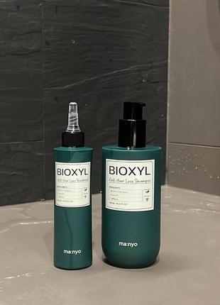 Шампунь проти випадіння волосся з комплексом manyo bioxyl anti-hair loss shampoo 480 ml