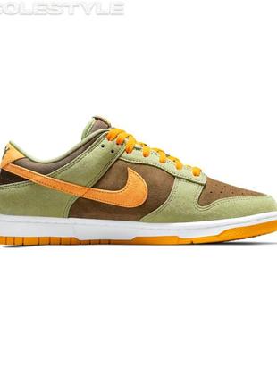 Nike dunk sb "dusty olive"4 фото