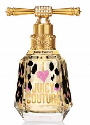 Juicy couture i love juicy couture парфюмированная вода 50 мл