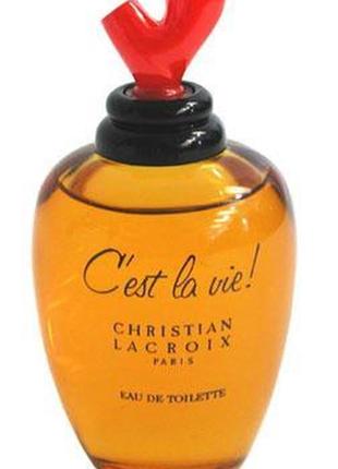 Christian lacroix c&#039;est la vie туалетная вода 50 мл