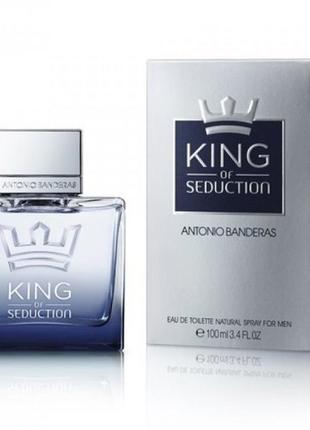 Туалетна вода antonio banderas king of seduction 100ml (ліцензія)
