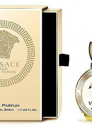 Versace eros pour femme парфюмированная вода 50мл