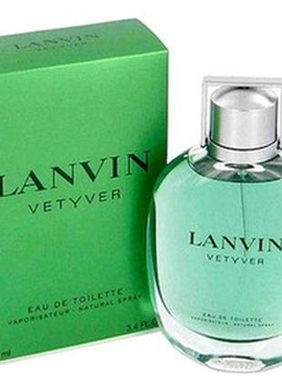 Lanvin vetyver туалетная вода 100мл