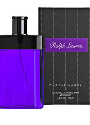Ralph lauren purple label туалетная вода 125мл