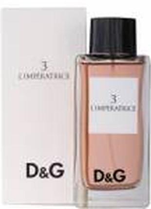 Dolce&gabbana d&g anthology l’imperatrice 3 туалетная вода 50мл