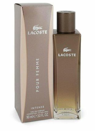 Lacoste pour femme intense парфюмированная вода (неполный) 90мл