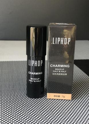 Румяна 2 в 1 liphop charming makeup half & half тон 24 фото