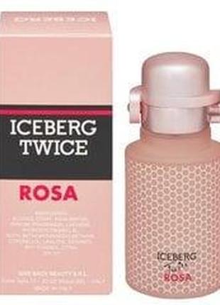 Iceberg twice rosa набор ( туалетная вода 100мл + лосьон для тела 100мл)