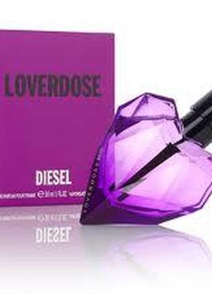 Diesel loverdose парфюмированная вода 30мл