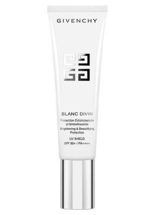 Givenchy givenchy blanc divin brightening & beautifying protection uv shield spf 50+ 30мл1 фото