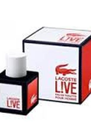 Lacoste live pour homme туалетная вода 100мл