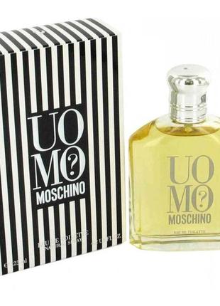 Туалетная вода moschino uomo men 125ml (тестер)1 фото