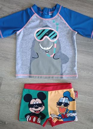 Купальный костюм шорты для бассейна для ребенка 1.5-2 года
