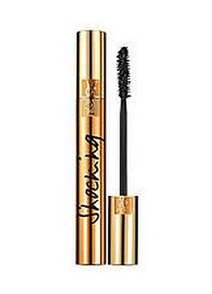 Yves saint laurent ysl mascara volume effet faux cils shocking black,7.5ml №5 бордовая