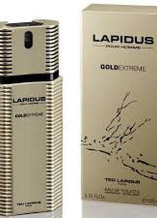 Ted lapidus pour homme gold extreme туалетна вода (тестер) 100 мл