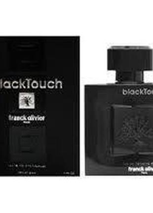 Franck olivier black touch набор ( туалетная вода 100мл + парфюмированный дезодорант 200мл)