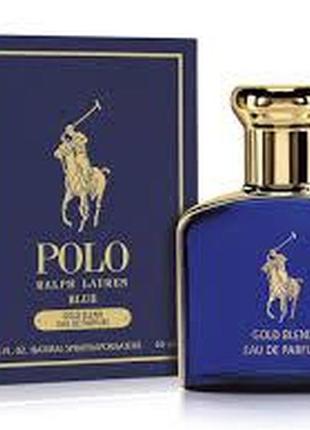 Ralph lauren polo blue gold blend парфюмированная вода 125мл