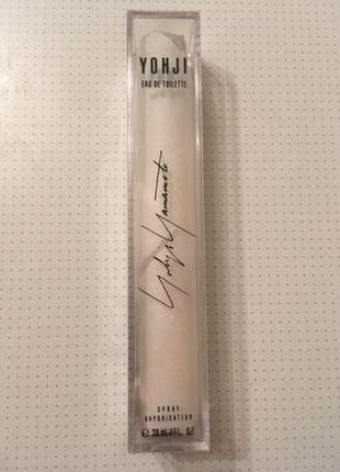 Yohji yamamoto yohji 1996 туалетная вода (тестер винтаж) 50мл