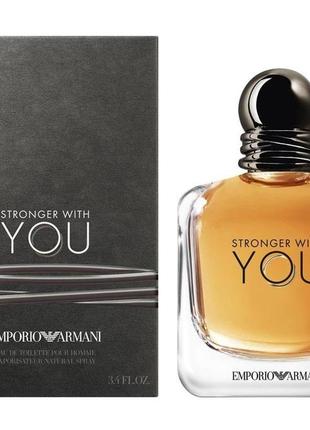 Armani stronger with you туалетна вода (тестер) 100 мл