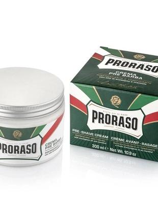 Освежающий крем с эвкалиптом для ухода за кожей перед бритьем 300 мл proraso