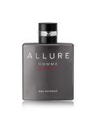 Chanel allure homme sport eau extreme парфюмированная вода 50мл