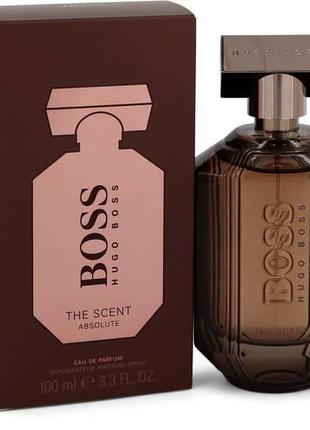 Hugo boss the scent absolute for her туалетная вода 30мл