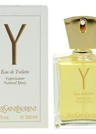 Yves saint laurent ysl y for women туалетная вода 100мл