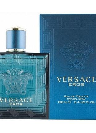 Versace eros pour homme туалетная вода (тестер) 100мл