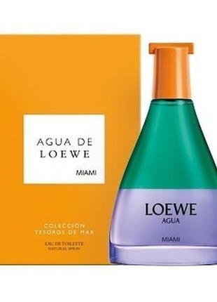 Loewe agua miami туалетная вода 100мл