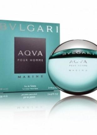 Aqva pour homme toniq bvlgari marine туалетная вода 150мл
