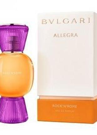 Bvlgari allegra rock n rome парфюмированная вода 100мл