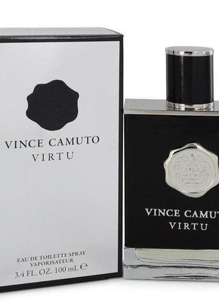 Vince camuto virtu набор (туалетная вода 100мл + туалетная вода 15мл + бальзам после бритья 90мл + гель для1 фото