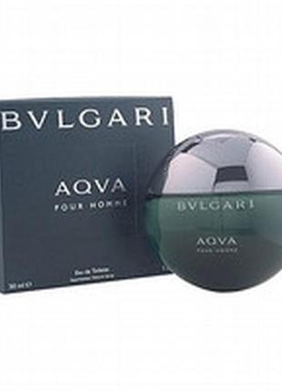 Bvlgari aqva pour homme набор (туалетная вода 100мл + гель для душа 75мл + бальзам после бритья 75мл +