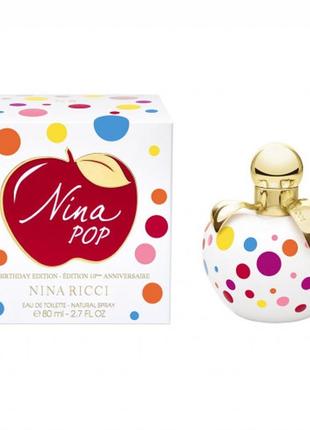 Nina ricci nina pop туалетная вода 80 мл (тестер)