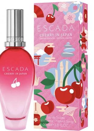 Escada cherry in japan туалетная вода 100мл