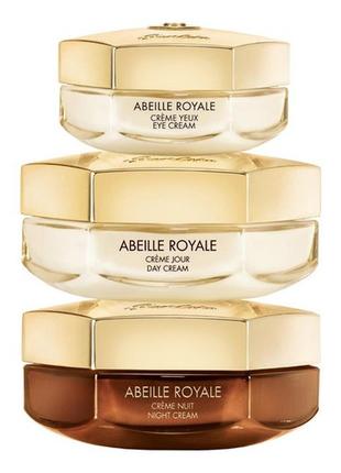 Guerlain guerlain abeille royale cream набор (крем вокруг глаз 15мл+сыворотка 14*0.6мл+дневной крем 7мл)