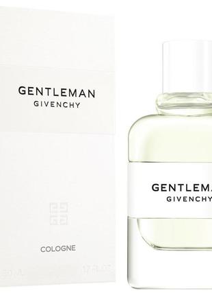 Givenchy gentleman cologne туалетная вода 50мл