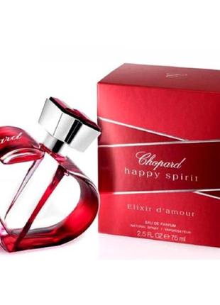 Туалетна вода chopard happy spirit elixir damour 50мл