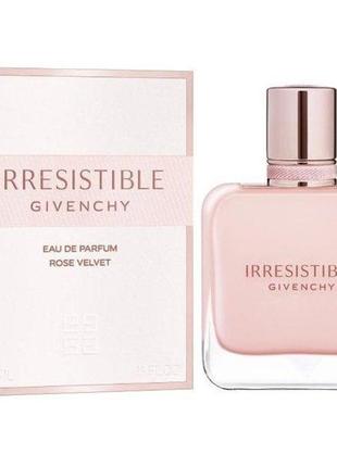 Givenchy irresistible rose velvet парфюмированная вода 35мл