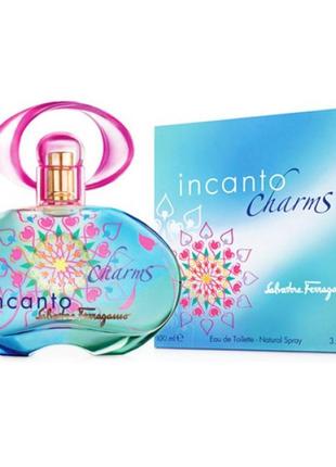 Туалетная вода тестер salvatore ferragamo incanto charms 100ml