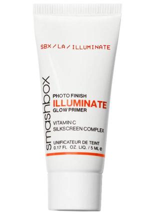 Сяюча основа для макіяжу smashbox photo finish illuminate glow primer1 фото