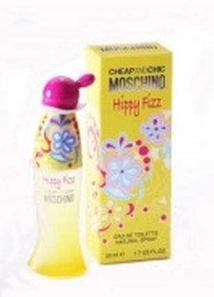 Moschino moshino cheap and chic hippy fizz туалетна вода 50 мл