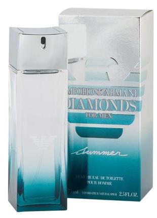 Armani diamonds summer туалетная вода 75мл