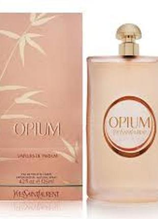 Yves saint laurent ysl opium vapeurs de parfum набор (туалетная вода 50мл + мини 10мл +косметичка)