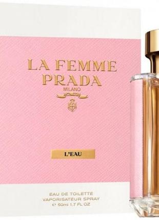 Prada la femme l`eau туалетная вода 100 мл (тестер)