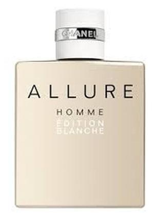 Chanel allure homme edition blanche eau de parfum парфюмированная вода (тестер) 100мл