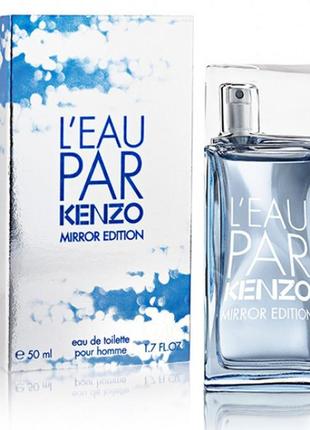 Туалетна вода kenzo l'eau par pour homme mirror 50ml (тестер)1 фото