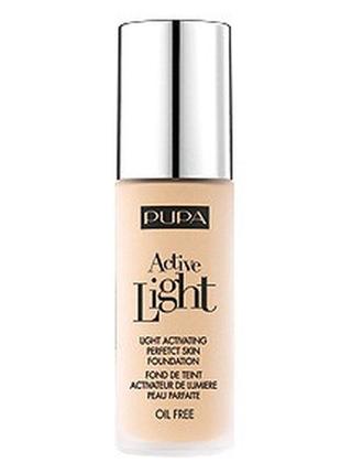 Pupa pupa active light spf10  тональный крем №  003 золотистая слоновая кость